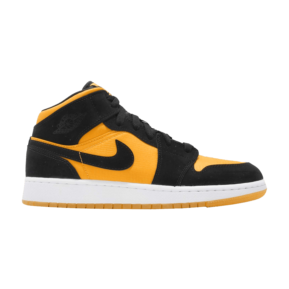 Air Jordan 1 Mid SE GC GS 'University Gold'