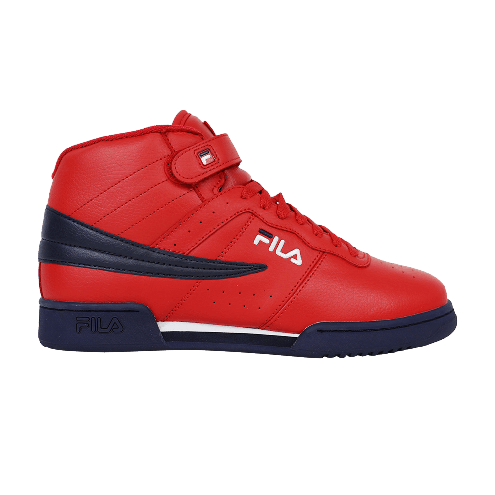 F-13V Leather Synthetic 'Red Navy'