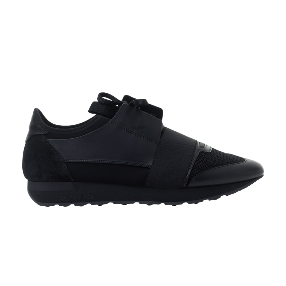 balenciaga race runner triple black
