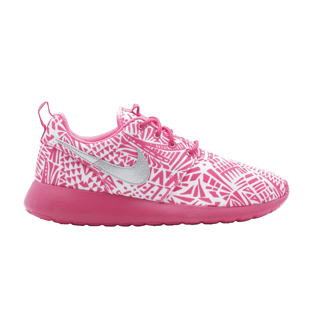 Rosherun Print GS 'White Silver Pink'