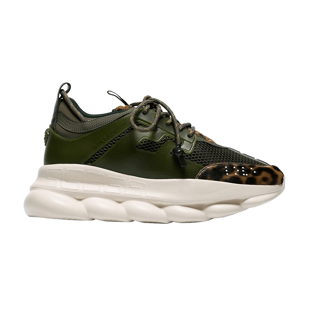 Versace Chain Reaction 'Olive Leopard'