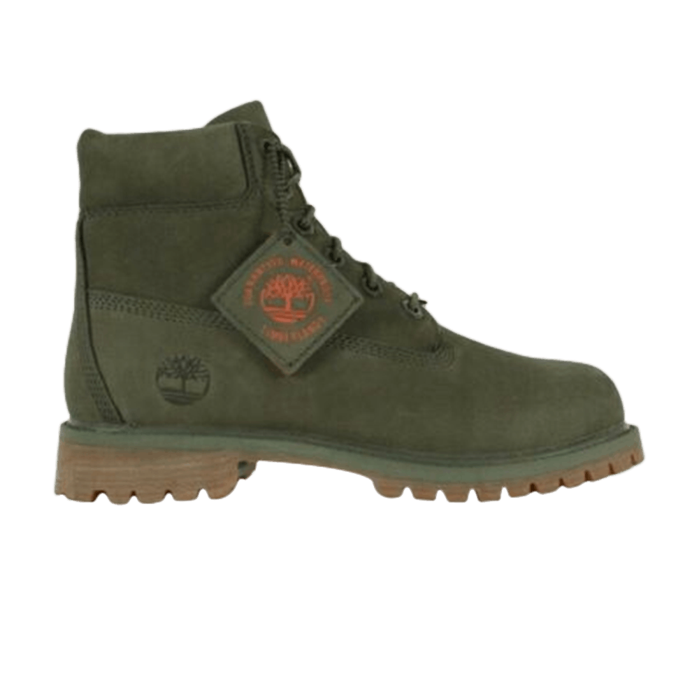 6 Inch Premium Waterproof Boot Junior 'Dark Green'