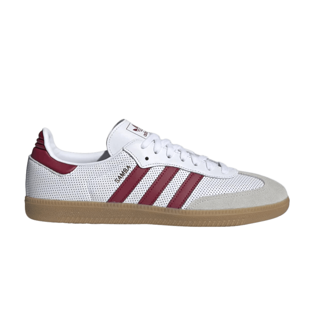 Samba OG 'White Collegiate Burgundy'