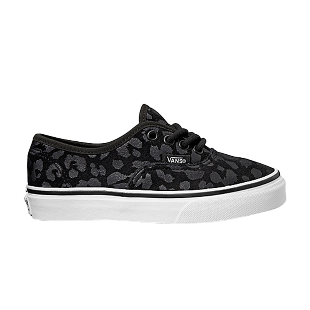 Authentic Suede Big Kids 'Leopard'