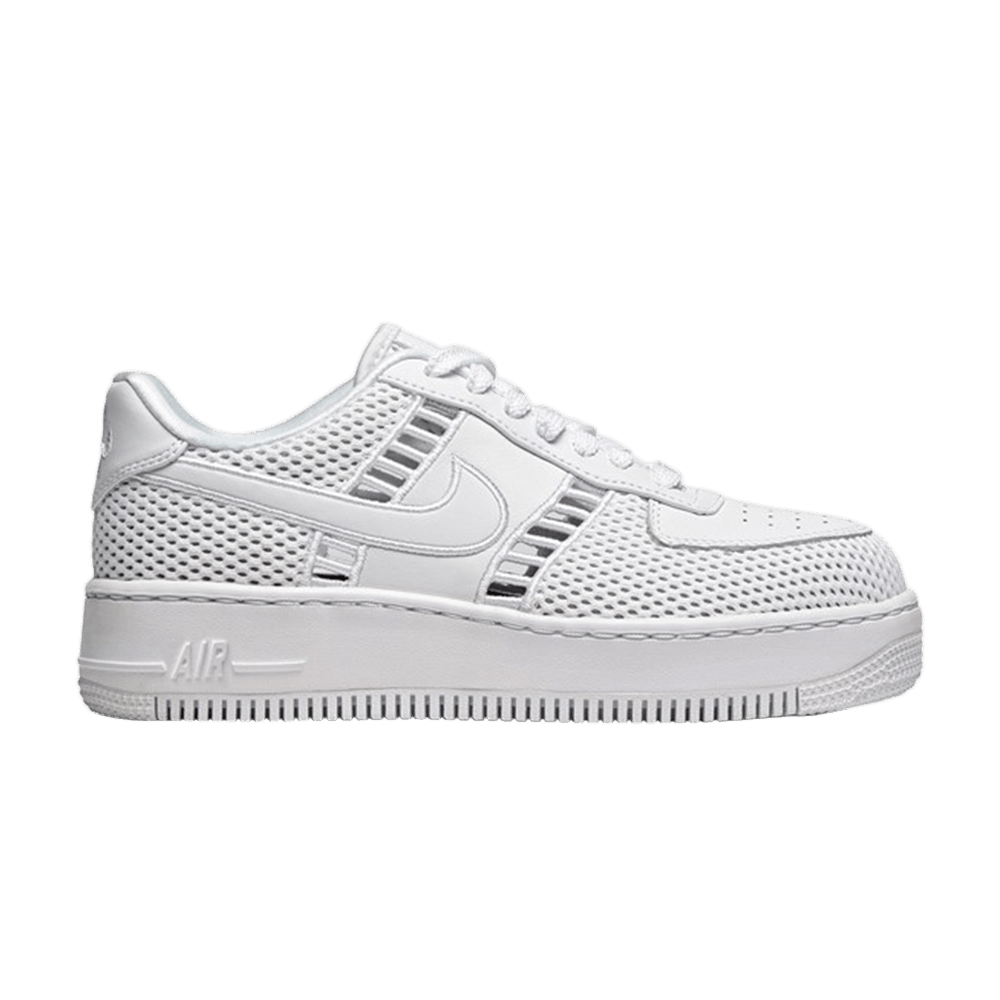 Wmns Air Force 1 Upstep 'White Vast Grey'