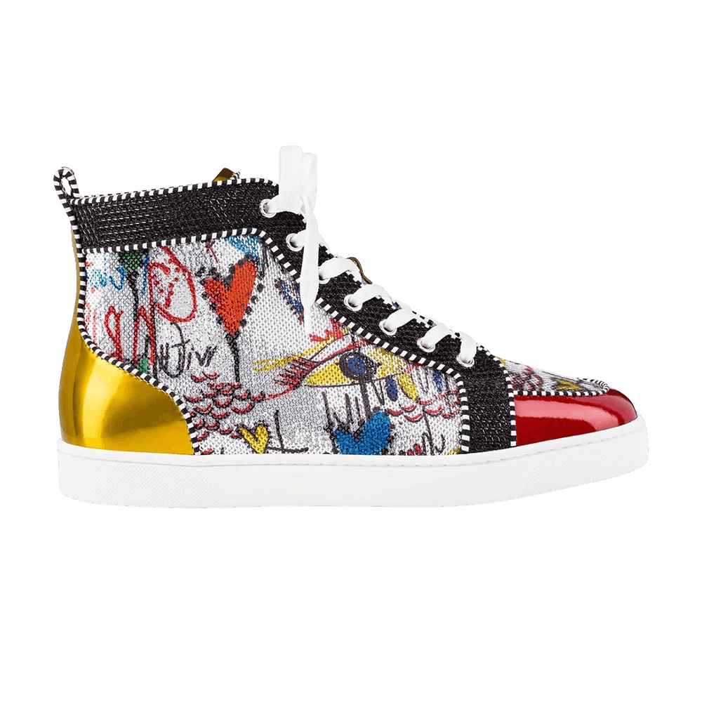 Christian Louboutin Rantus Orlato Flat High 'Graffiti'