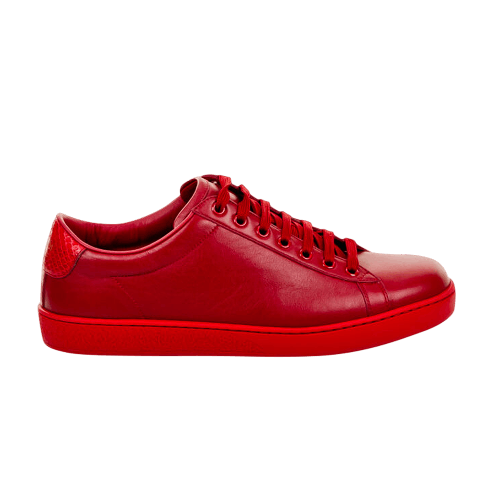 Gucci Leather Low 'Red'