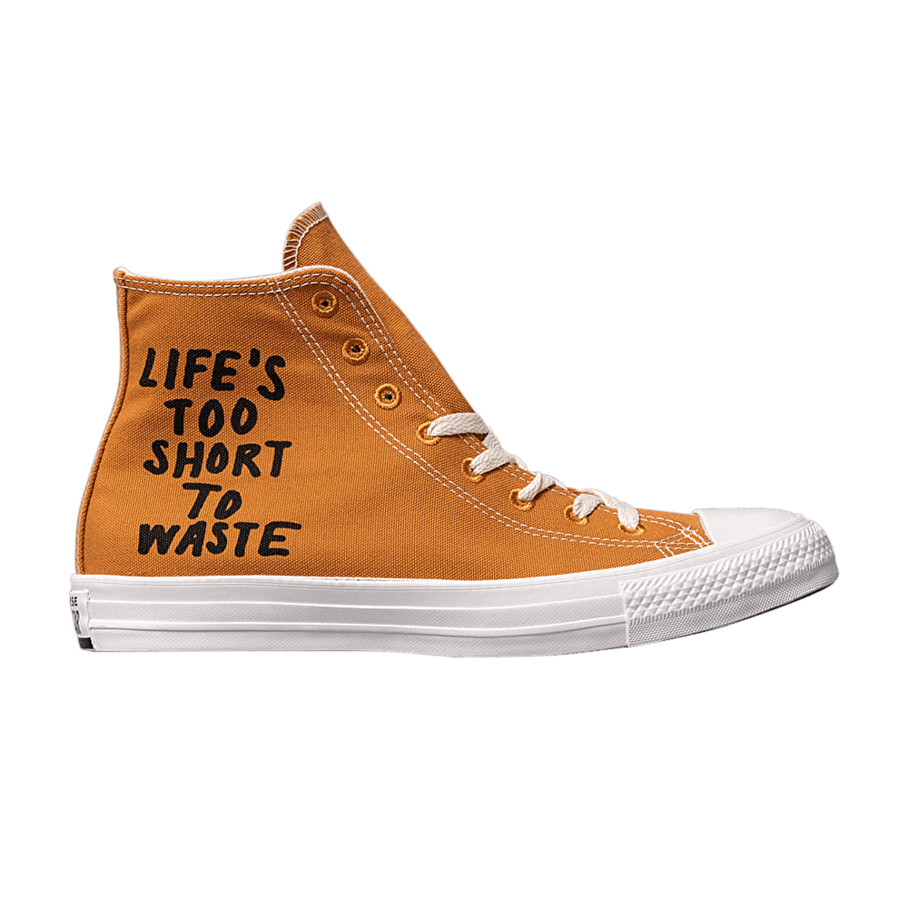 Chuck Taylor All Star Hi Renew 'Life's Too Short To Waste'