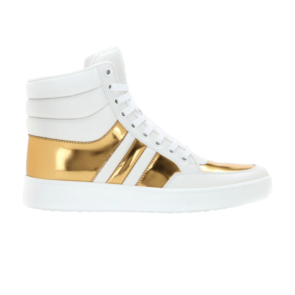 Gucci Signature Padded Leather High 'White Gold'
