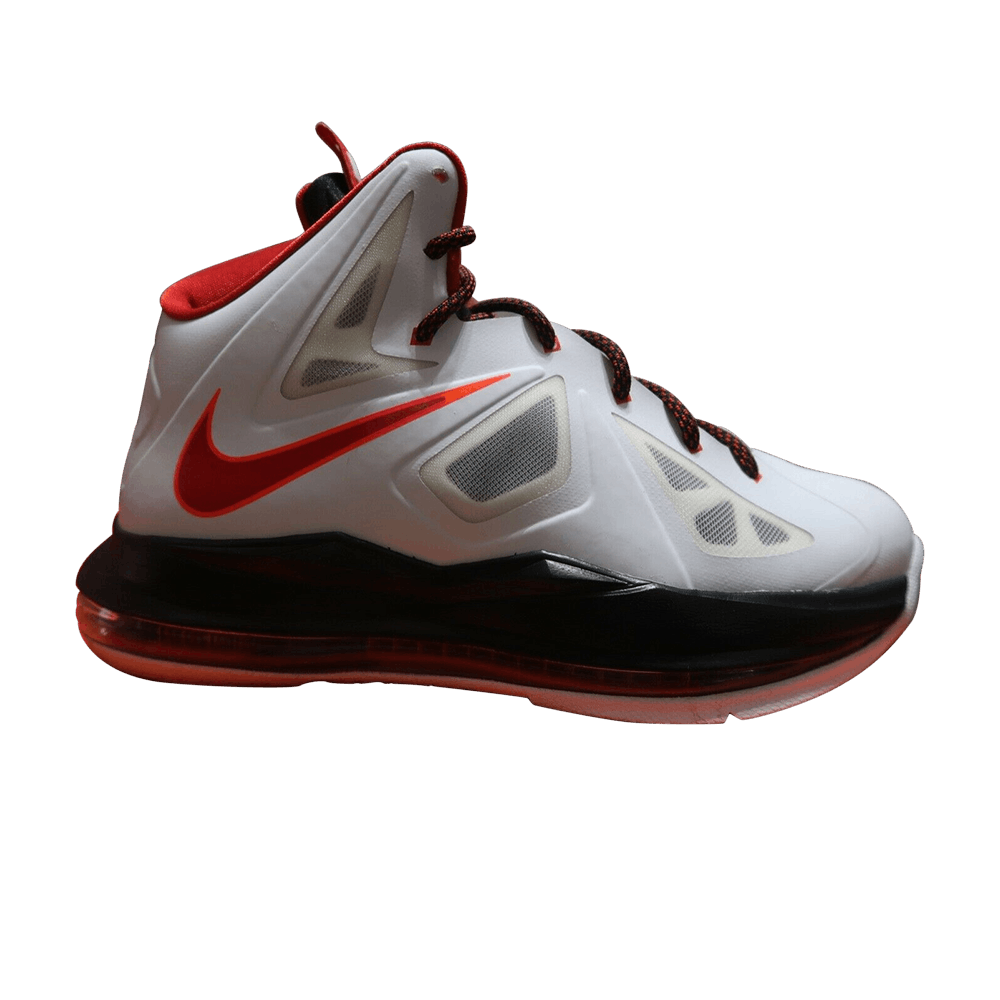 LeBron 10 GS 'White University Red'