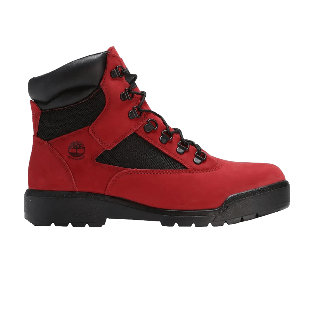 6 Inch Field Boot 'Red Black'