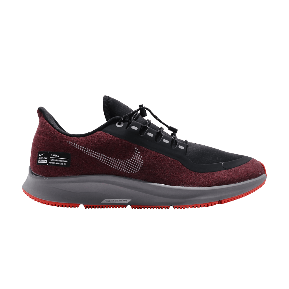 Air Zoom Pegasus 35 Shield 'Black Red'