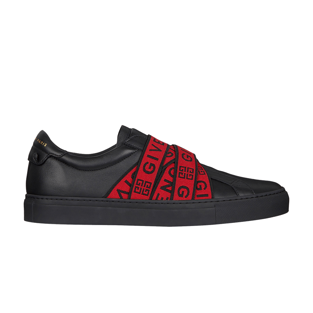 Givenchy 4G Webbing Strap Low 'Black Red'