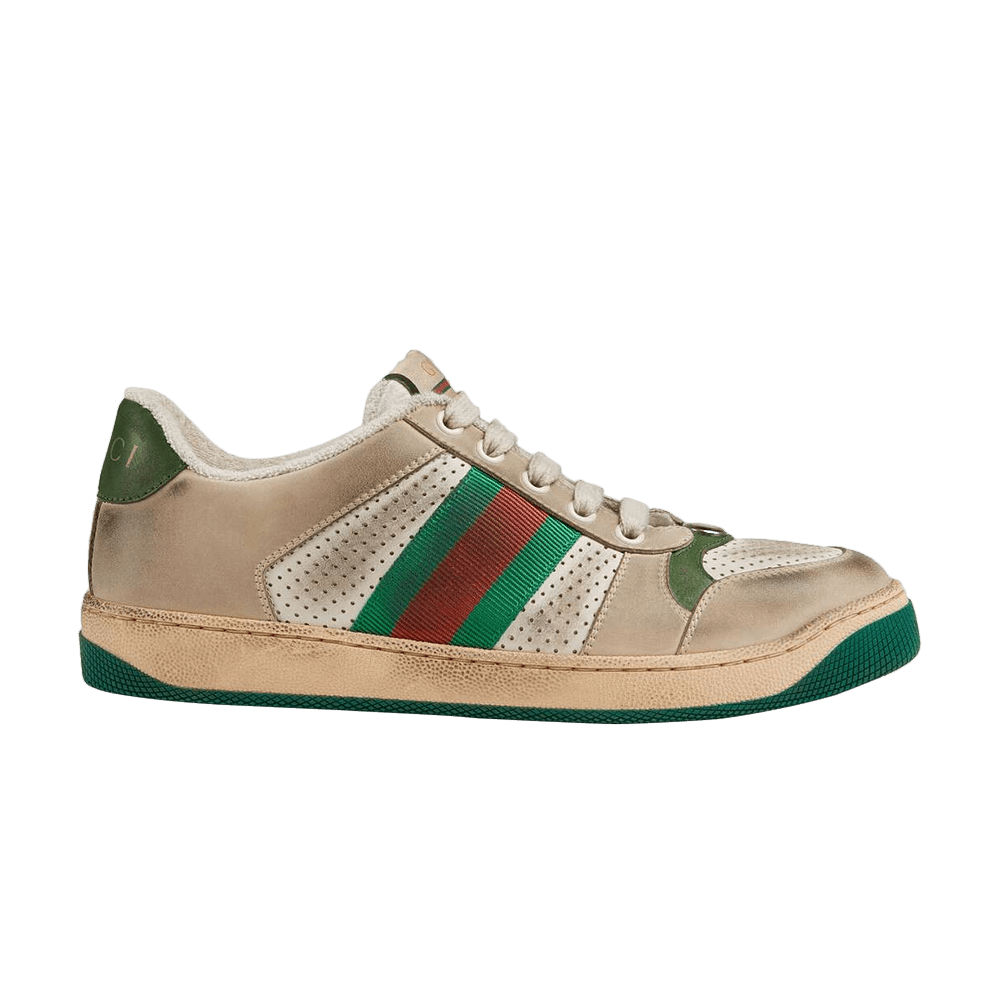 Gucci Wmns Screener 'Distressed Green Orange'