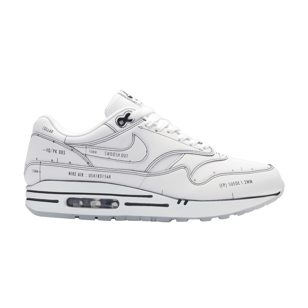 Air Max 1 'Sketch To Shelf - White'