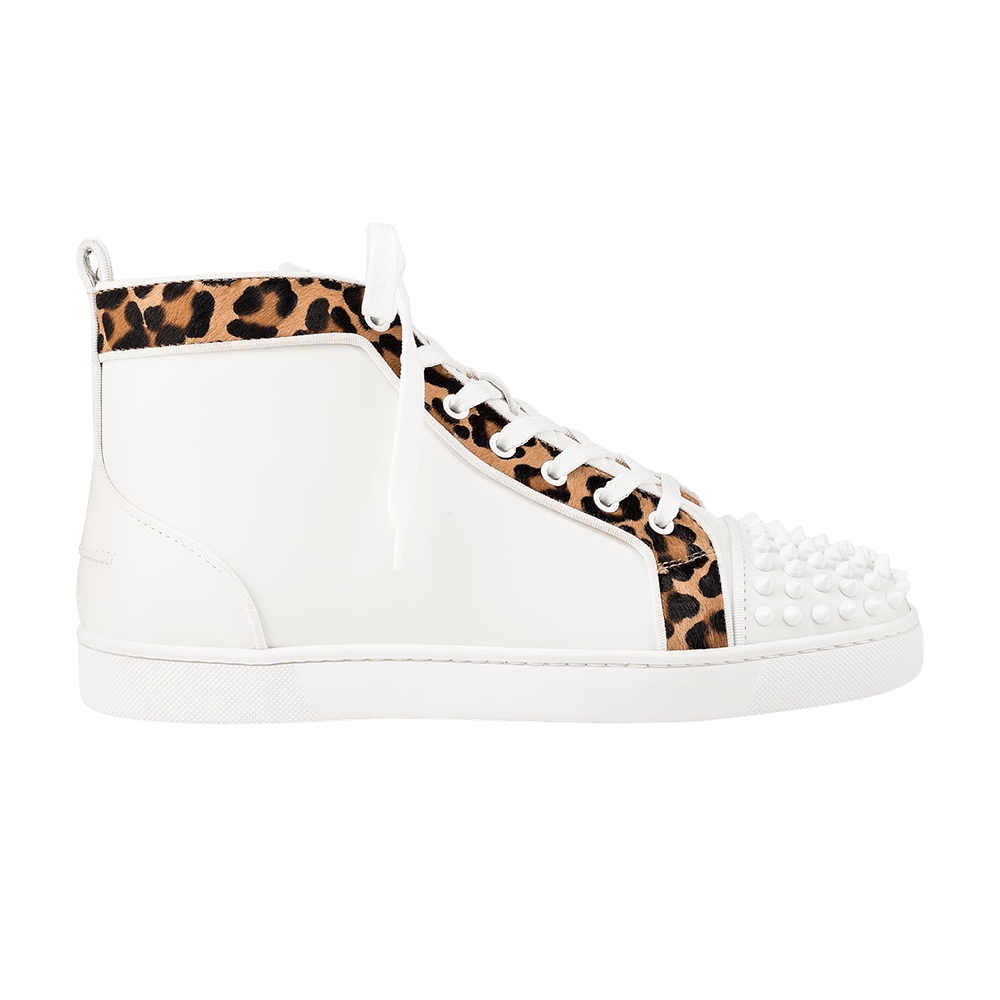 Christian Louboutin Louis Orlato 'White Cheetah Print'