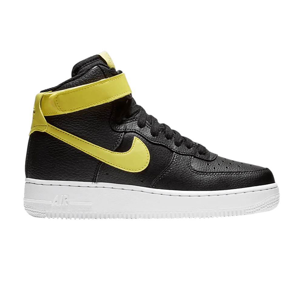 Wmns Air Force 1 High LE 'Black Yellow Pulse'
