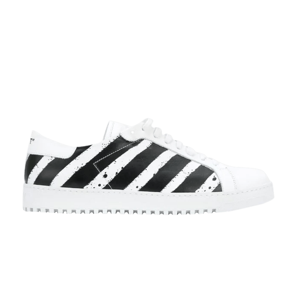 Off-White Spray Diagonals 'White Black' 2018