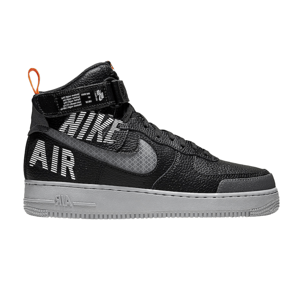 Air Force 1 High 'Under Construction - Black'