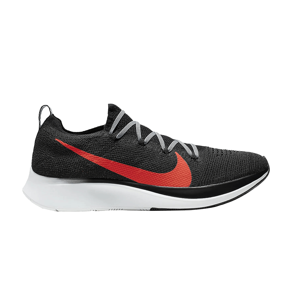 Zoom Fly Flyknit 'Black Bright Crimson'