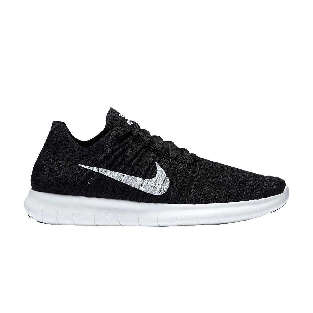 Wmns Free RN Flyknit 'Black'