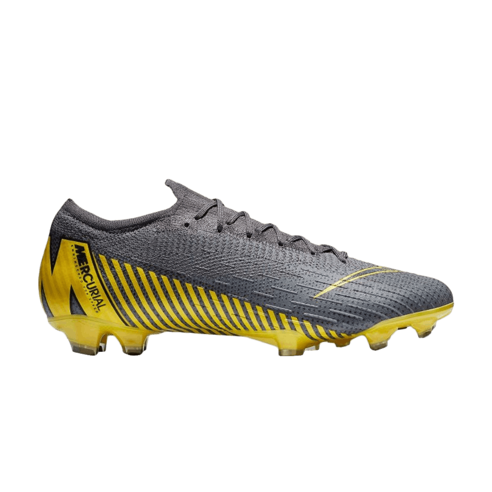 Mercurial Vapor 12 Elite FG 'Thunder Grey Yellow'