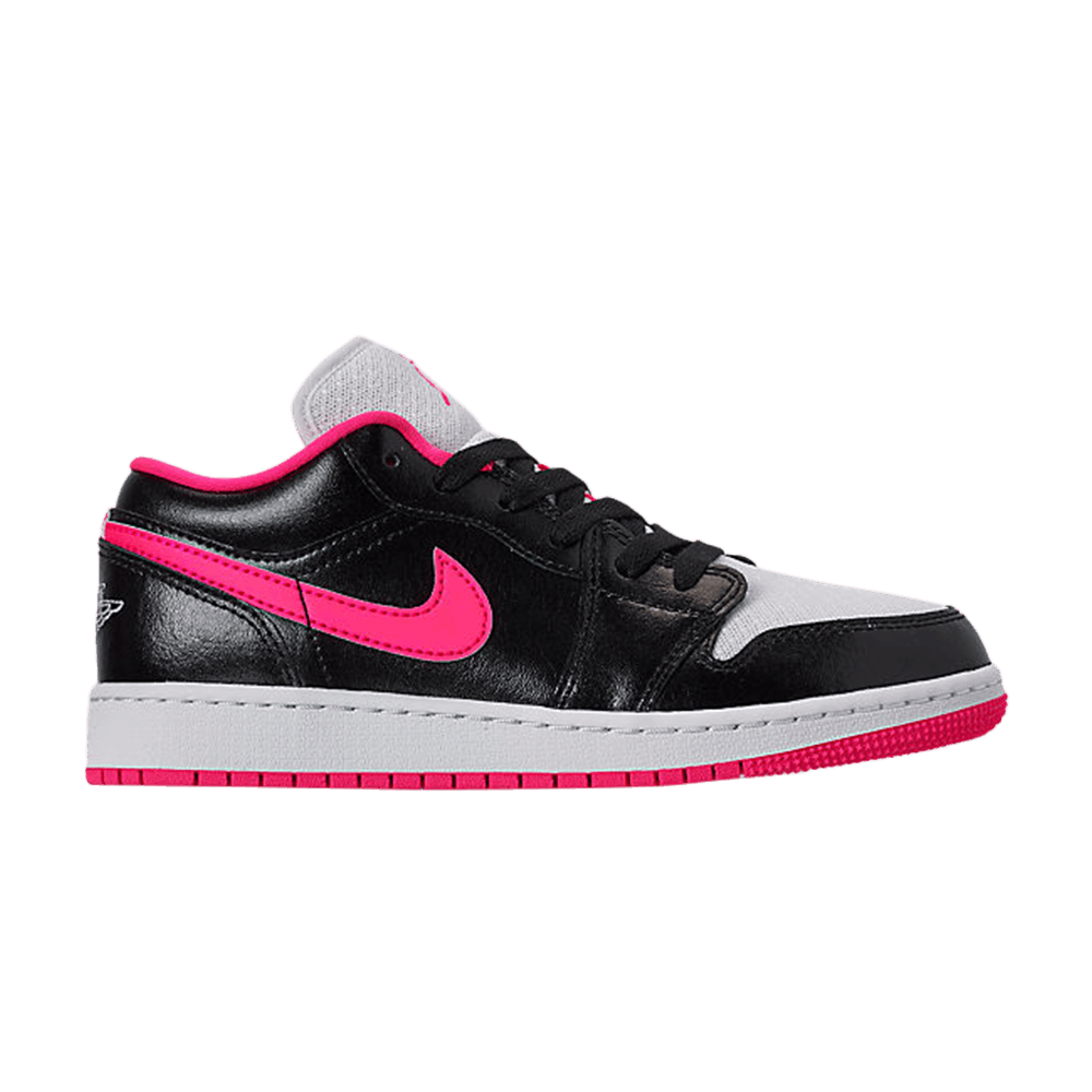 Air Jordan 1 Low GS 'Black Hyper Pink'