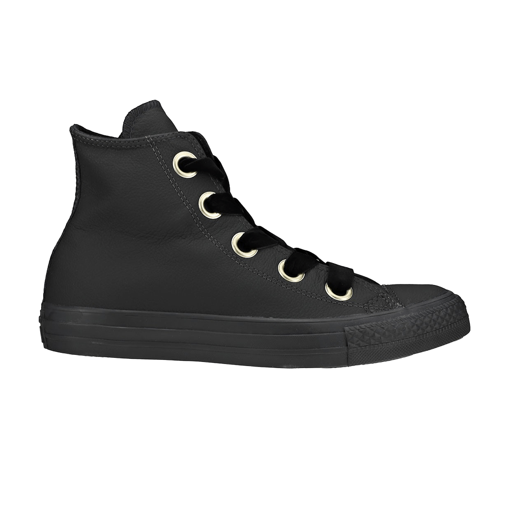 Wmns Chuck Taylor All Star Big Eyelets High 'Black Gold'