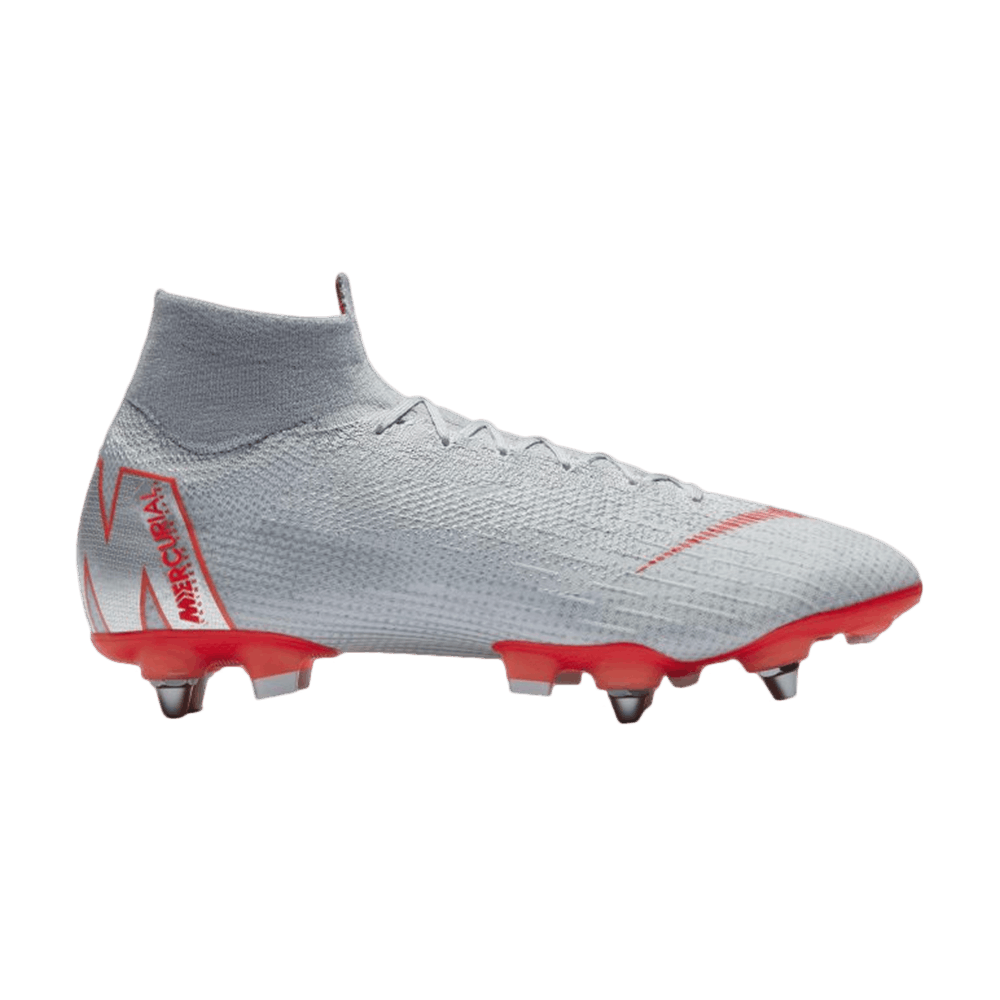 Mercurial Superfly Elite SG Pro AC 'Wolf Grey Light Crimson'