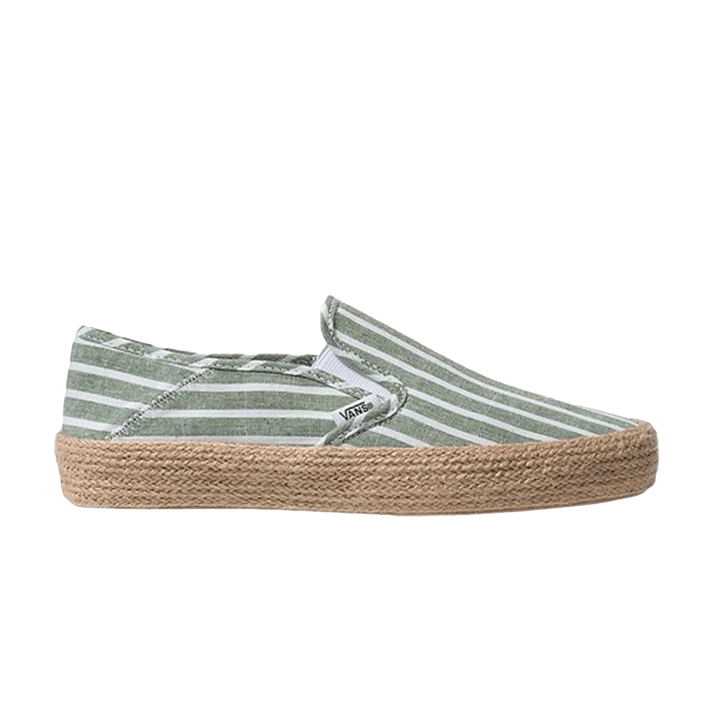 Wmns Slip_On Espadrille 'Garden Green'