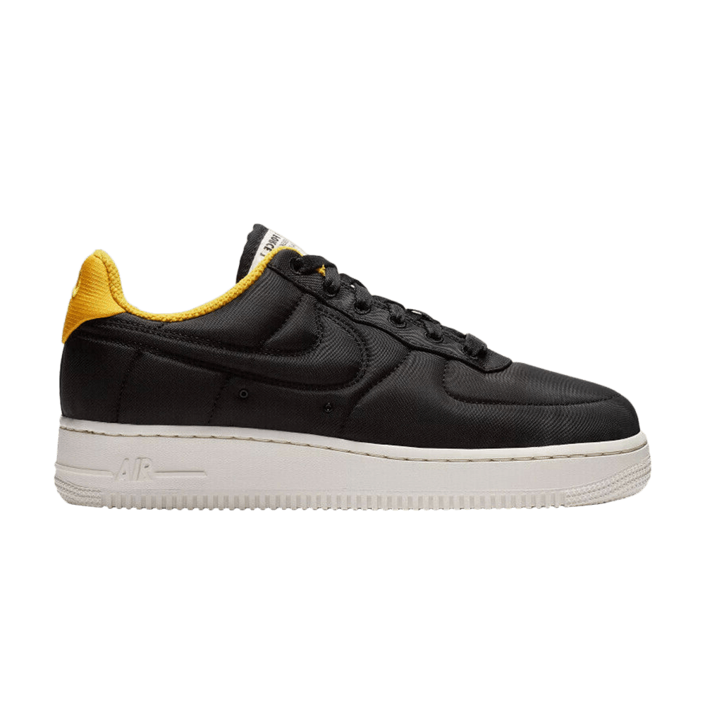 Wmns Air Force 1 '07 LX 'Black Yellow Ochre'