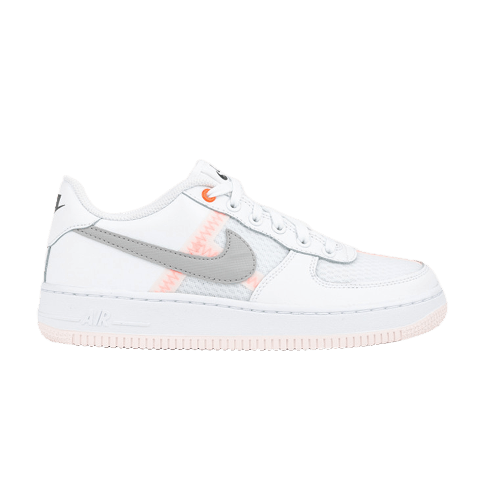 Air Force 1 LV8 1 GS 'White Hyper Crimson'