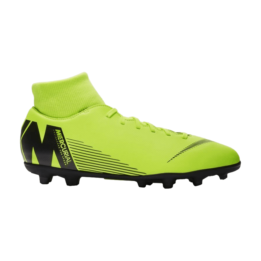 Mercurial Superfly 6 Club FG MG 'Volt Black'