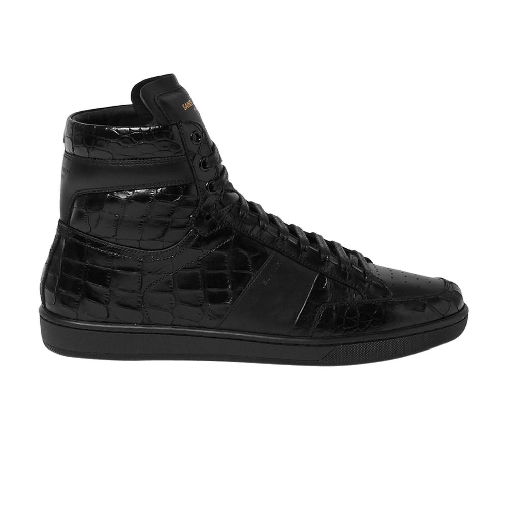 Saint Laurent SL-10 High 'Black Crocodile Print'