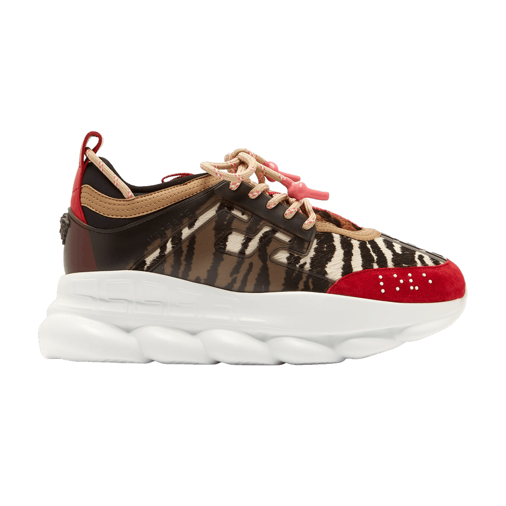 Versace Wmns Chain Reaction 'Red Animalier Pattern'