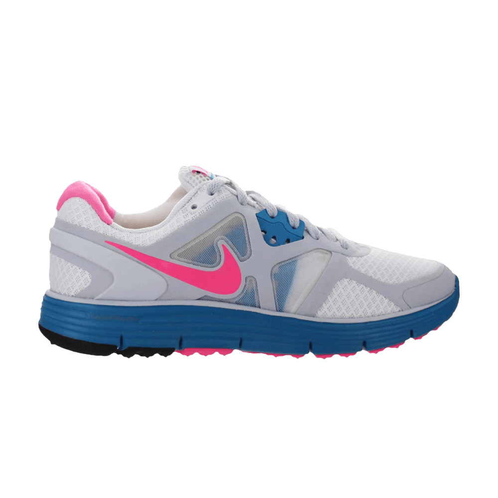 Wmns LunarGlide+ 3 'White Pink Turquoise'