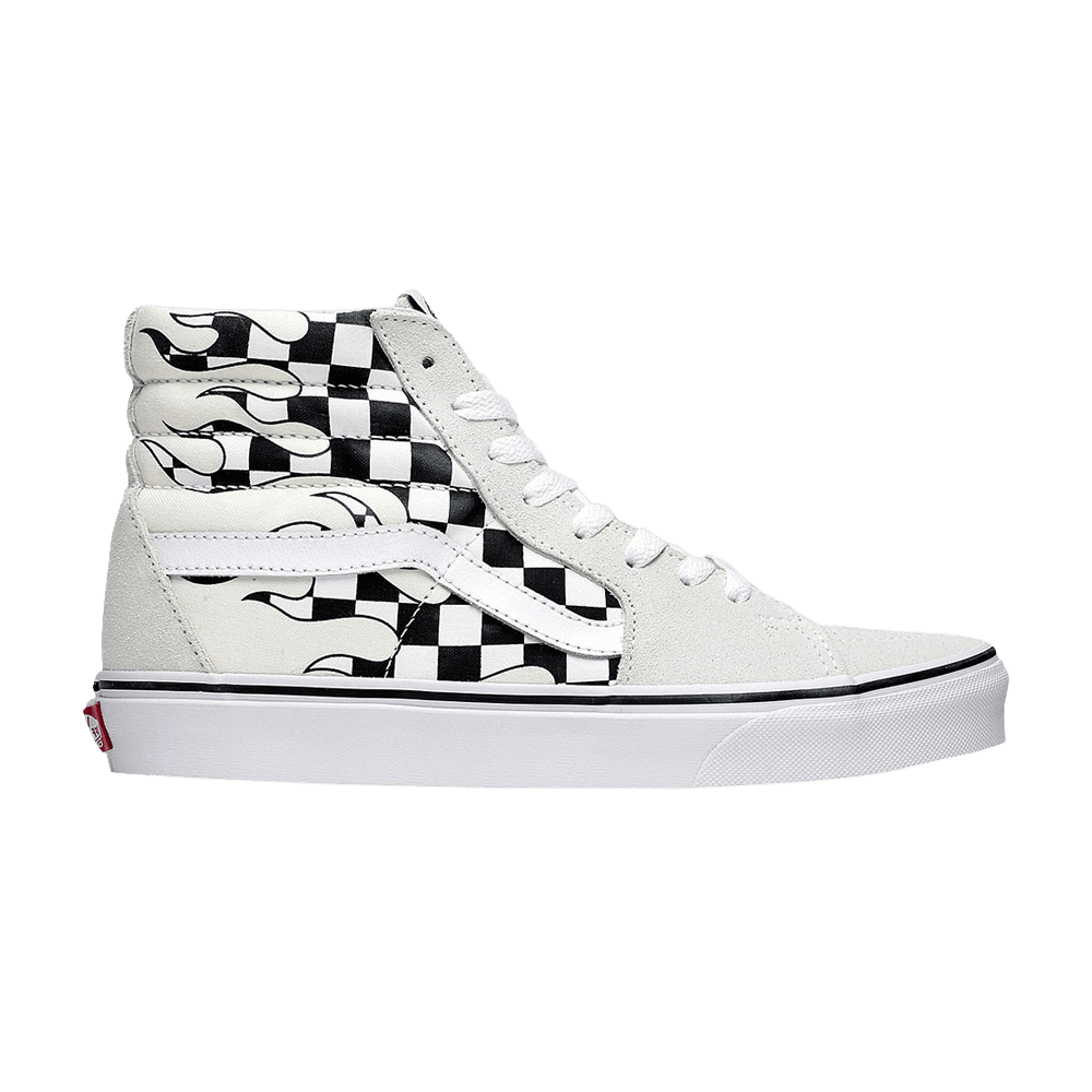 Sk8-Hi 'Checkerboard Flame'