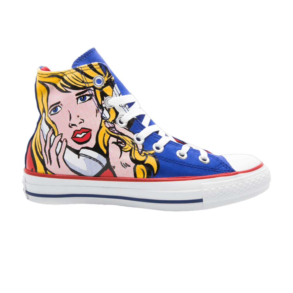 Roy Lichtenstein x Chuck Taylor All Star Hi 'Royal Blue Yellow'