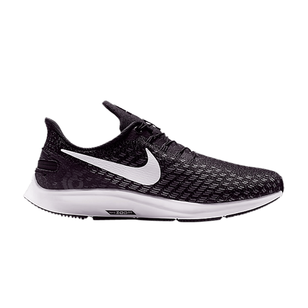 Wmns Air Zoom Pegasus 35 FlyEase Wide 'Black White'