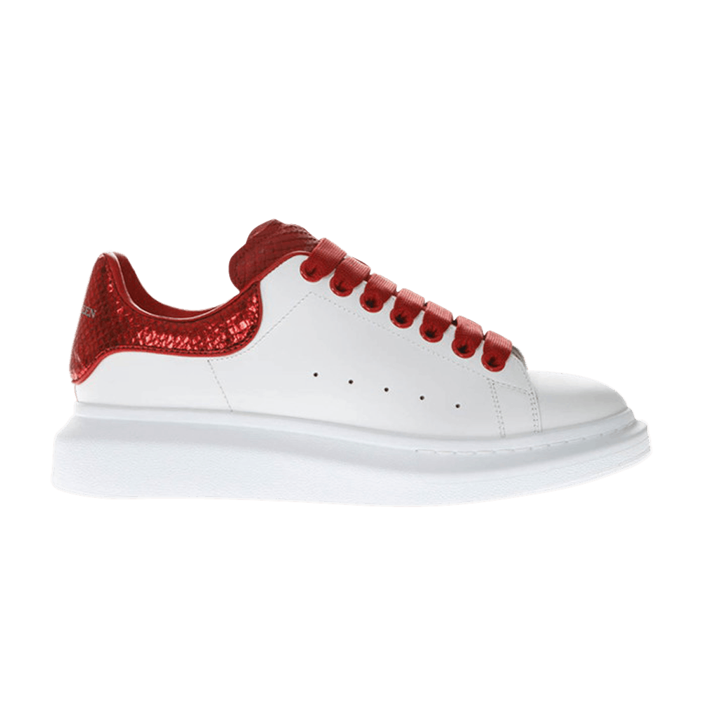 Alexander McQueen Oversized Sneaker 'Python Red'