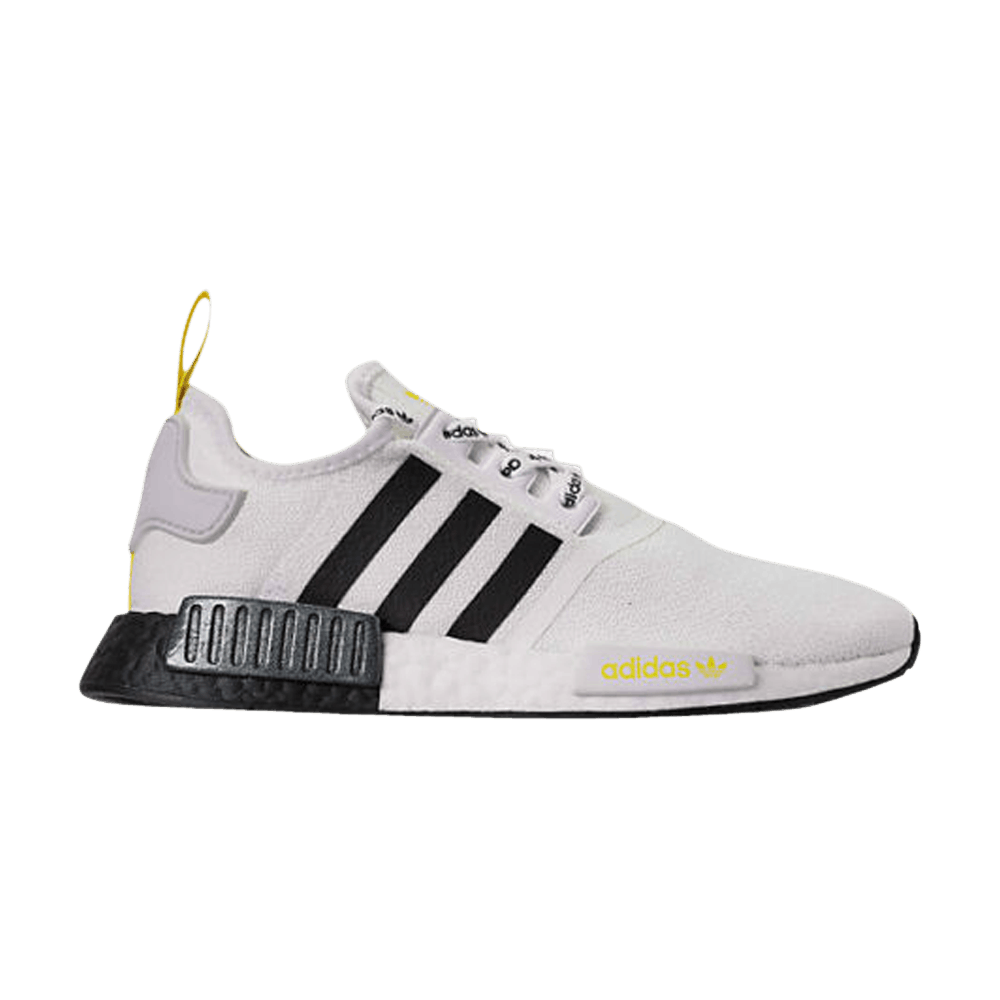 NMD_R1 STLT Primeknit 'White Black Bright Yellow'