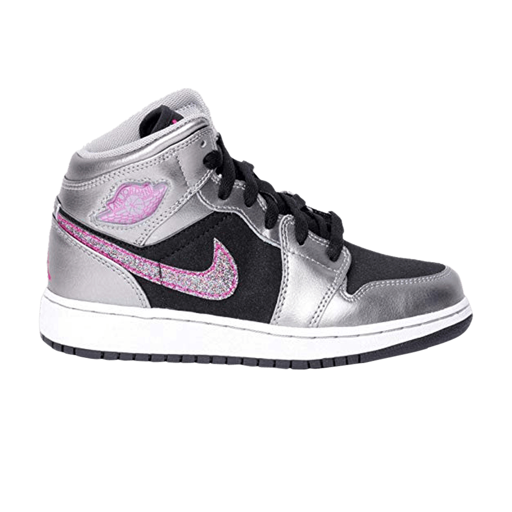 Air Jordan 1 Phat GS 'Silver Berry Black'