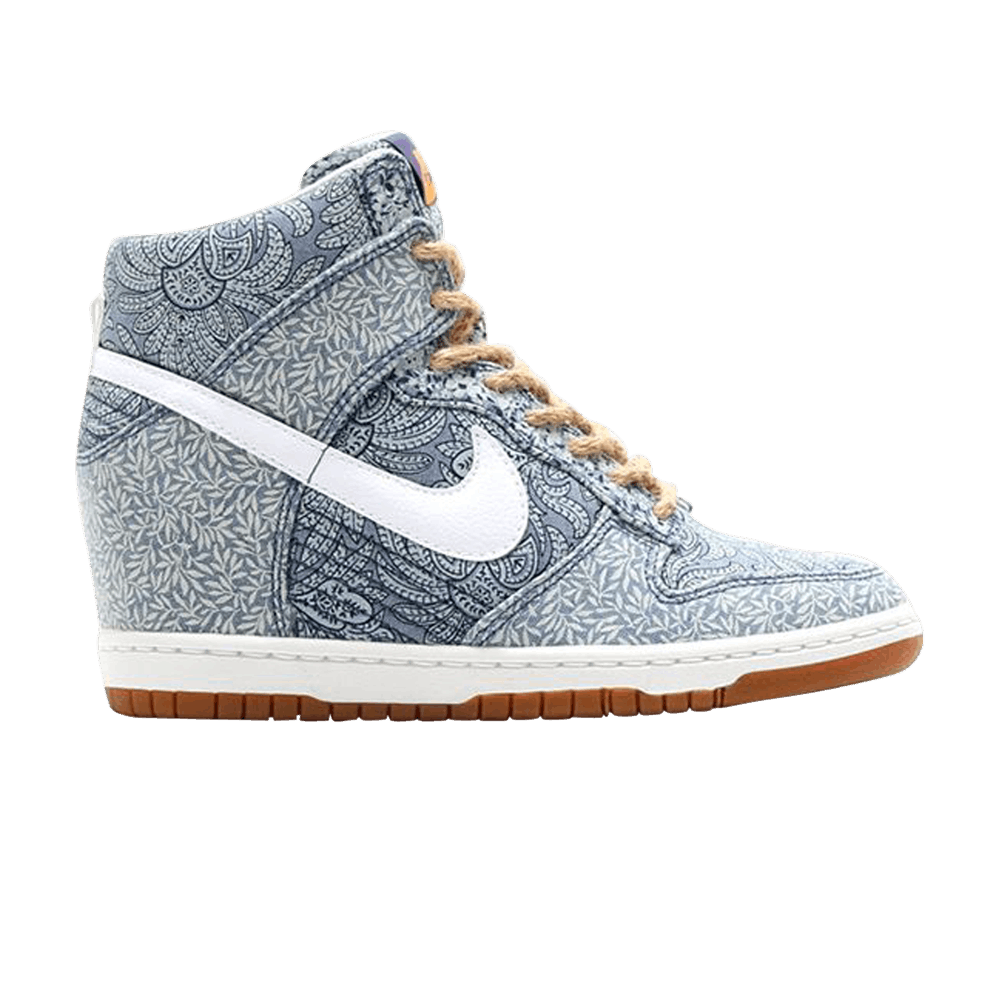 Liberty of London x Wmns Dunk Sky Hi QS 'Blue Recall'