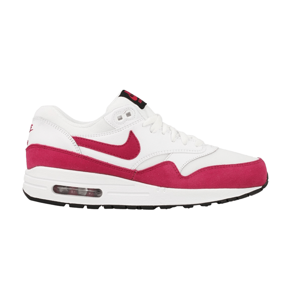 Wmns Air Max 1 Essential 'White Sport Fuchsia'