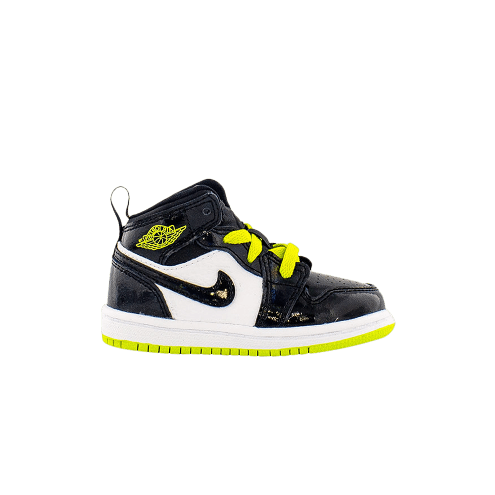 Air Jordan 1 Mid TD 'Black Cyber'