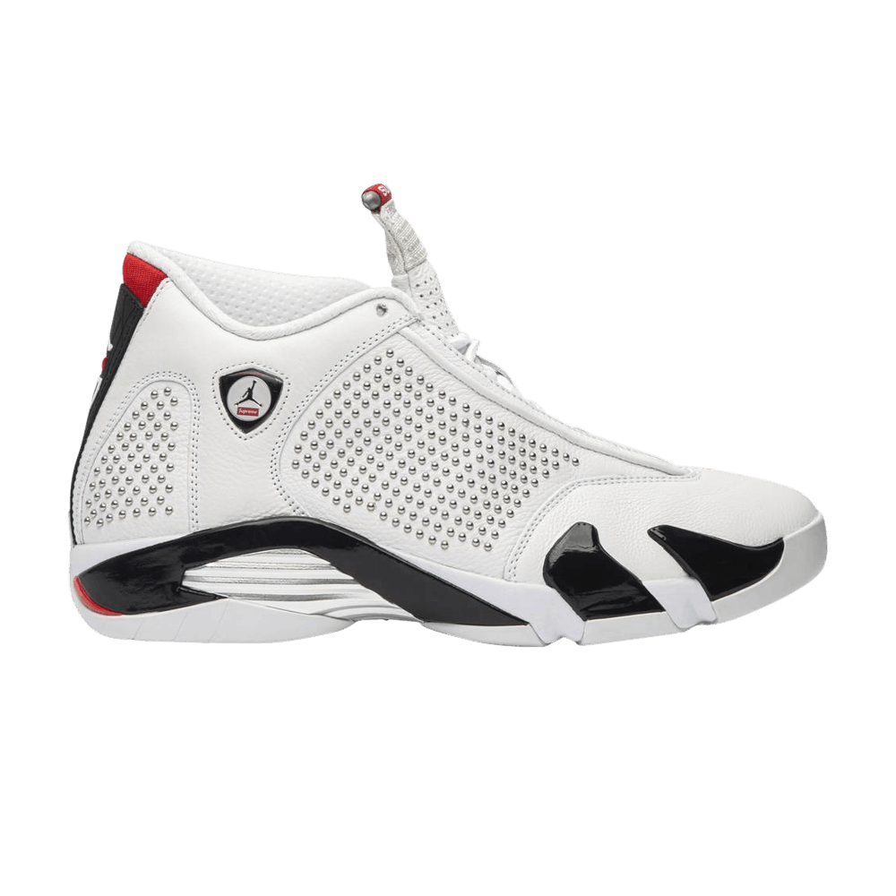 Supreme x Air Jordan 14 Retro 'White' Sample