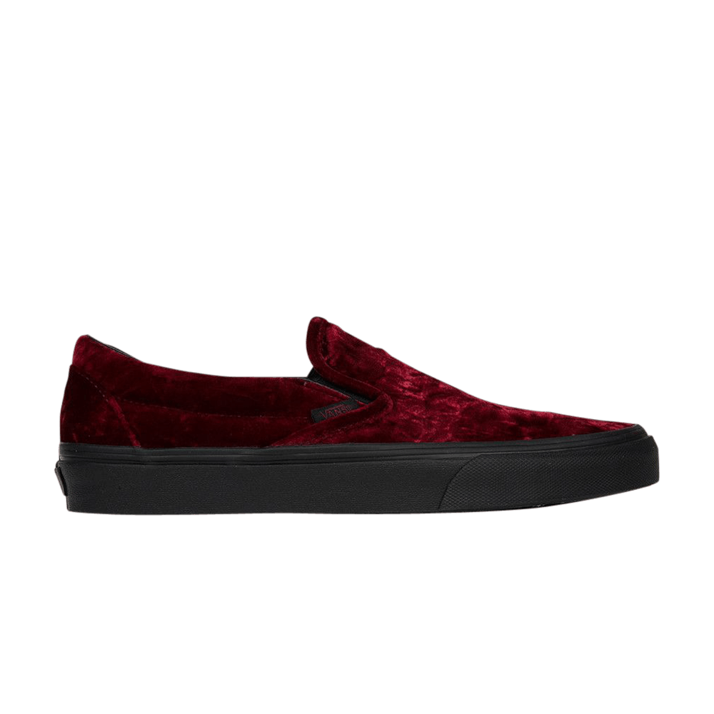 Classic Slip-On 'Oxblood Velvet'