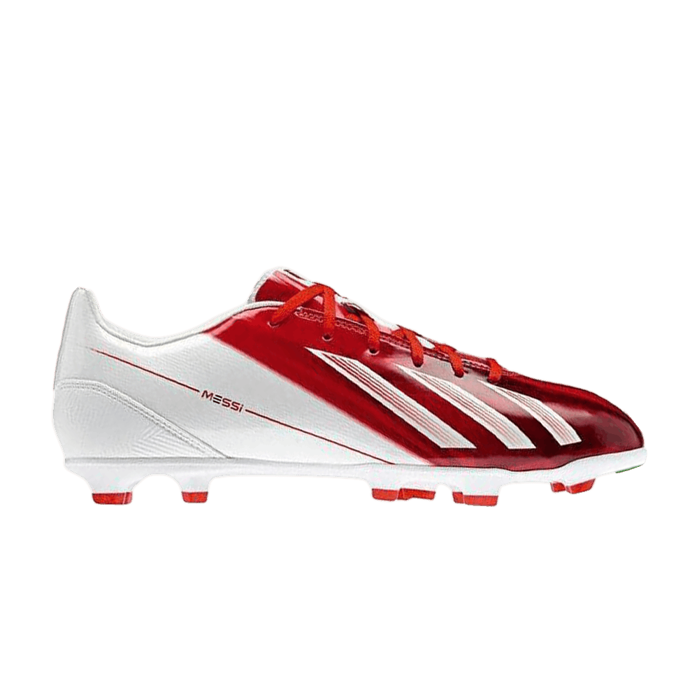 Messi F10 TRX FG 'White Red'