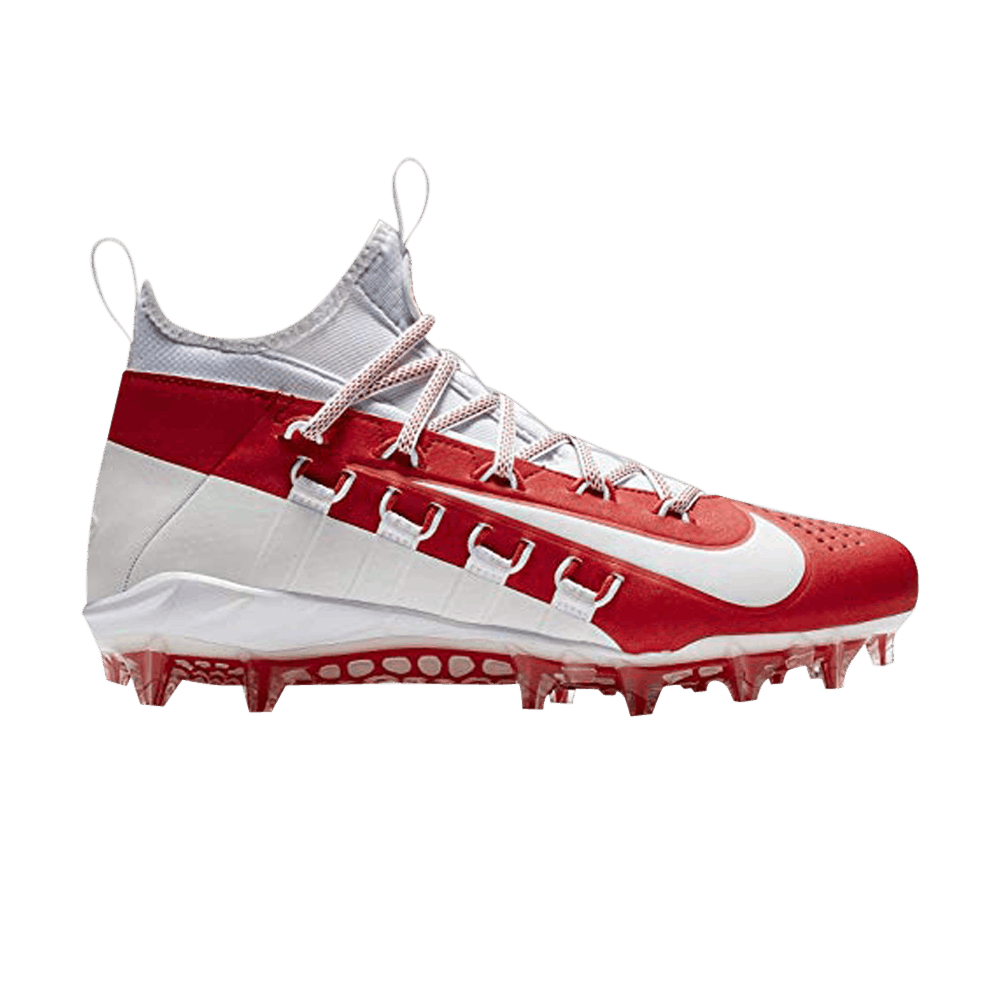 Alpha Huarache 6 Elite LAX 'White University Red'