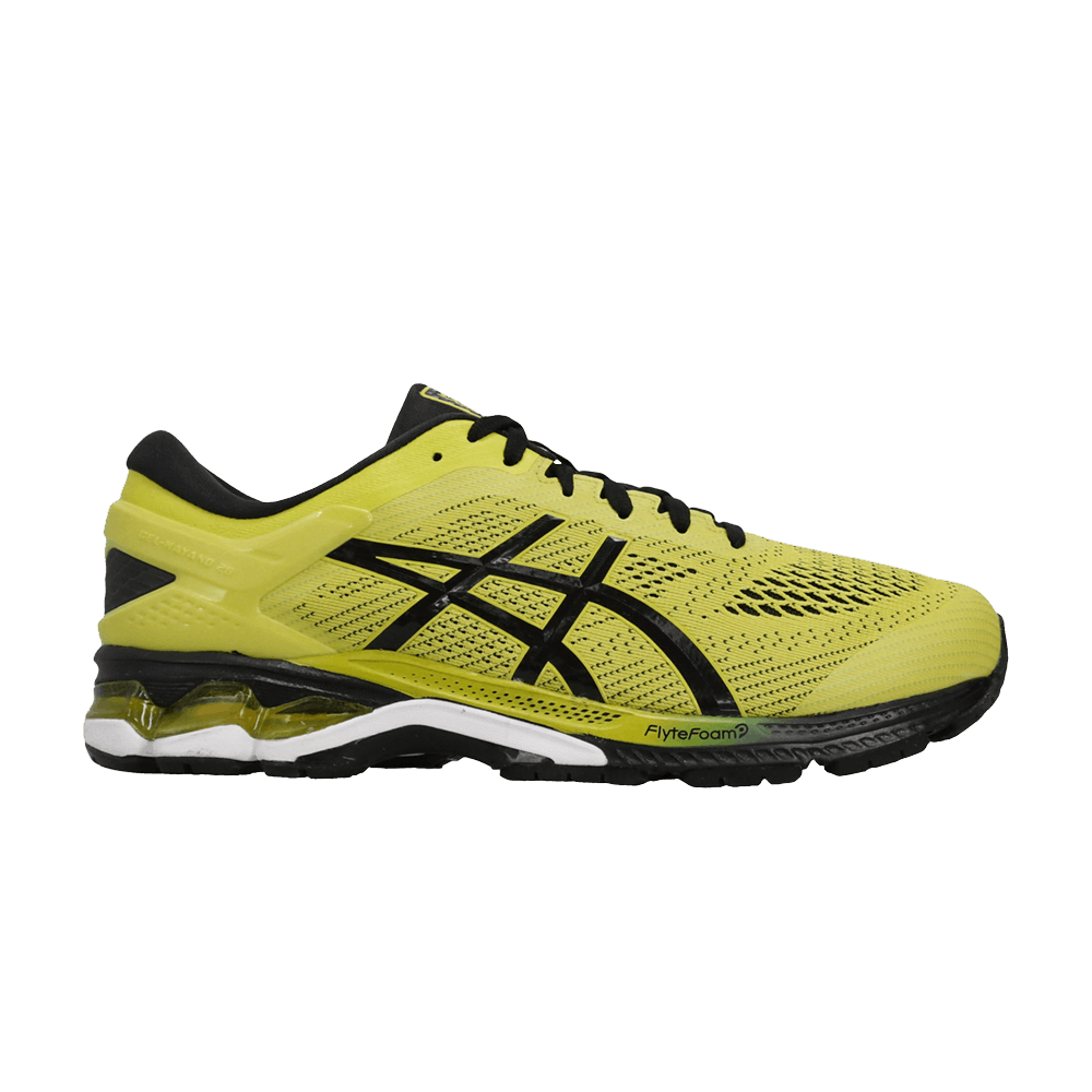 Gel Kayano 26 'Sour Yuzu Black'